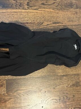 Speedo Black Swim Cap with Interior Label